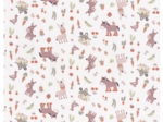 Cotton fabric ex2634 donkey with boots