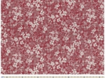 Coated fabric ex2341 floral foliage burgundy
