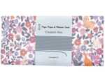 1 m fabric coupon comptine enchantée rose