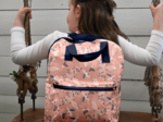 Gaby small backpack oiseau bandana