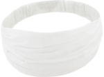 Headscarf headband- Baby size white