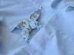Bunny ear Scrunchie toile de biche
