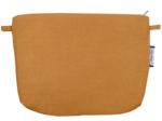 Coton clutch bag mustard corduroy