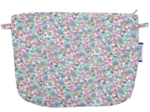Coton clutch bag pastel fleuri