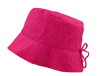 Sun hat adjustable-size T2 fuchsia pailleté