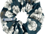 Scrunchie paradis bleu