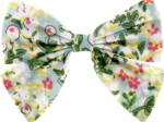 Bow tie hair slide menthol berry