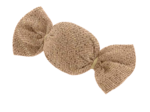 Mini sweet hairslide gaze pailletée camel