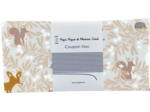 Coupon tissu 50 cm amis des bois