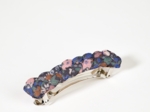 Plait hair slide monet lilas