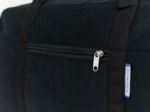 Weekend bag black corduroy