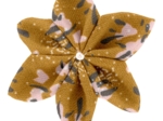 Star flower hairslide gypso ocre