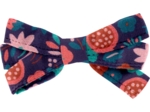 Ribbon hair slide huppette fleurie