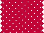 Coupon tissu 50 cm red spots