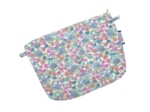 Tiny coton clutch bag pastel fleuri