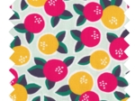 1 m fabric coupon agrumes pop