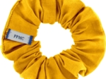 Small scrunchie yellow ochre