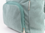Foldable rucksack Gaby lichen corduroy