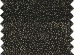 Coated fabric glitter black
