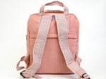 Foldable rucksack Gaby blush pink corduroy