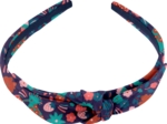 bow headband huppette fleurie