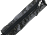 Mini pencil case glitter black