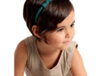 Thin headband emerald green