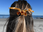 Bunny ear Scrunchie coton d'or