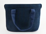 Cooler bag large navy orduroy 