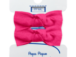 Small elastic bows fuschia