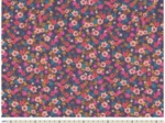 Cotton fabric hippie fleurie