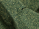 1 m fabric coupon green and gold holly ex1105