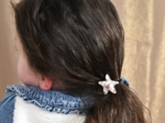 Pony-tail elastic hair star rêve de jasmin
