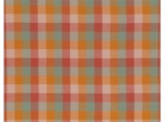 Cotton fabric ex2552 rust green tartan checks