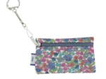Keyring  wallet pastel fleuri
