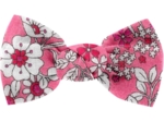 Small bow hair slide pink violette