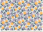 35cm coated fabric coupon ex2303 citrus pop lilac