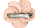 Flower petal hair slide small  gaze pois or rose