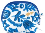 gusset coin purse passion bleue