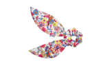Short tail scrunchie tutti fleuri