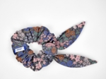 Bunny ear Scrunchie monet lilas