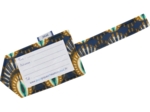 Luggage Tag plumes de paon