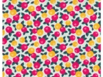 1 m fabric coupon agrumes pop