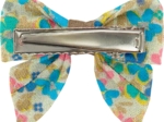 Mini bow tie clip pâquerette vintage