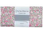 Coupon tissu 50 cm ex2431 neon pink floral mini