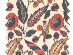 35cm coated fabric coupon plumes d'été