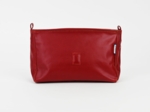 Base of shoulder bag red