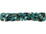Plait hair slide jade panther