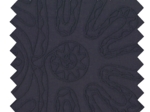 Cotton fabric ex2618 navy embroidery
