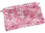 Tiny coton clutch bag pink violette